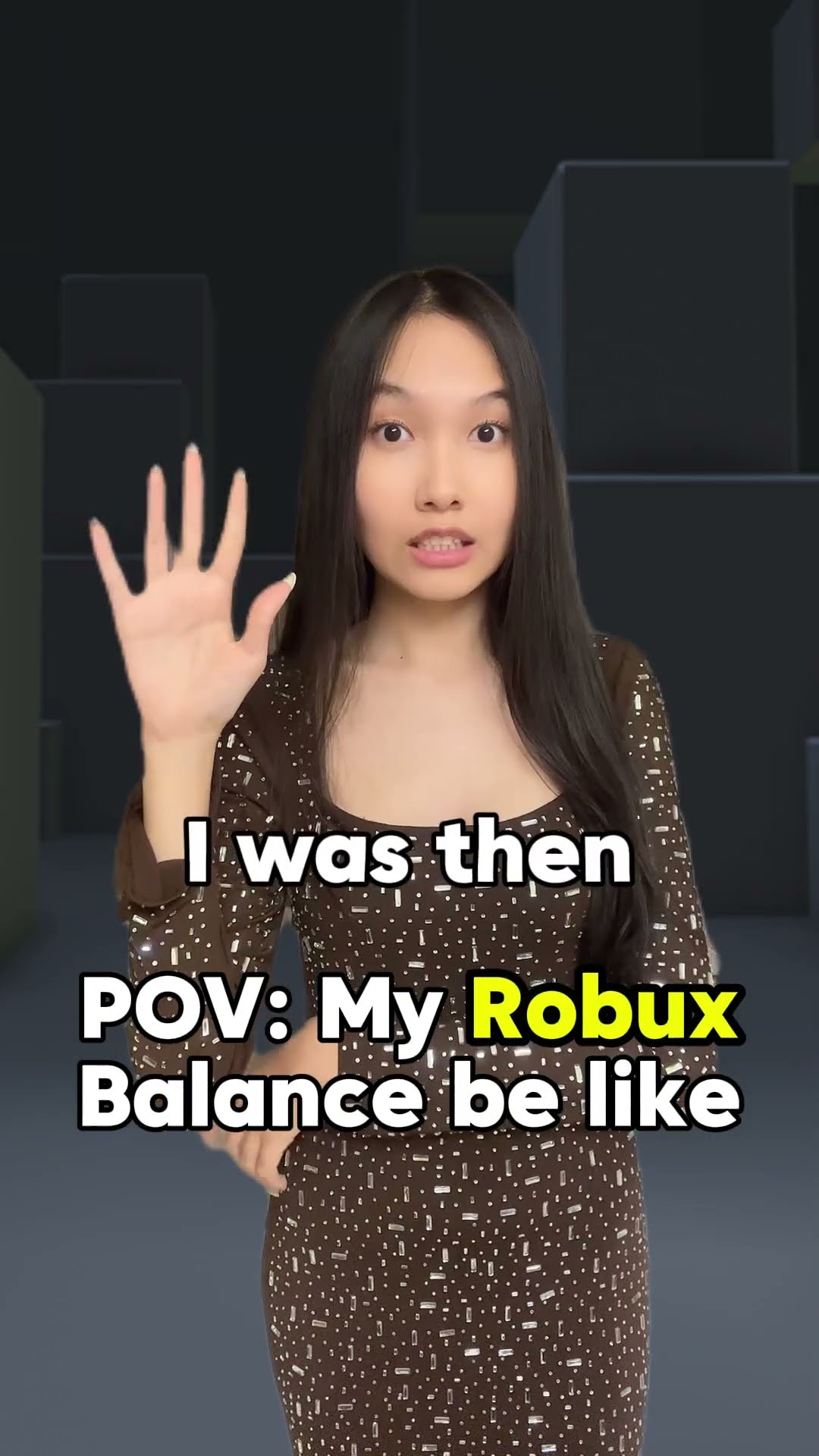 My Robux Balance be like...??? #roblox #robloxshorts