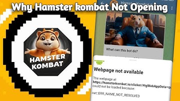 How to Fix Hamster Kombat Not Opening (2024) | Hamster Kombat Webpage Not Available