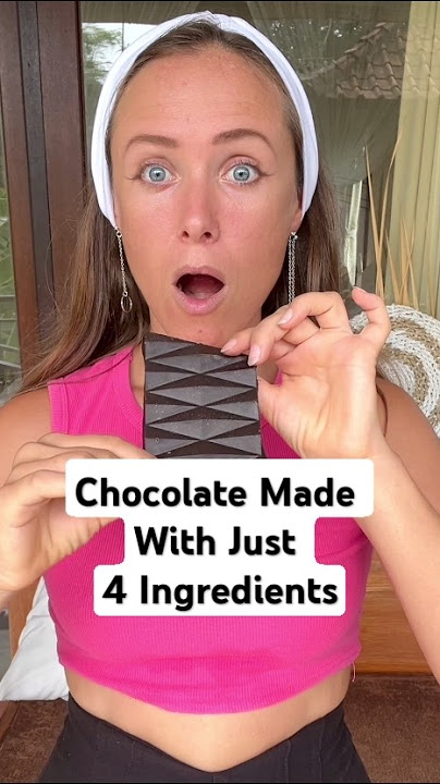 Cokelat yang Dibuat Hanya dengan 4 Bahan