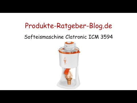 Test Softeismaschine Clatronic ICM 3594