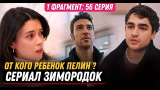 1 Фрагмент! Турецкий Сериал Зимородок 56 Серия Русская Озвучка -   От Кого Ребенок Пелин?