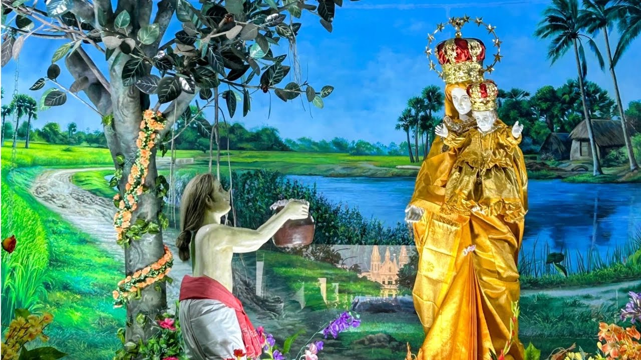 🌸 Ave Maria! Velankanni Procession of Our Lady of Health 2025 #vellankanni #2025 