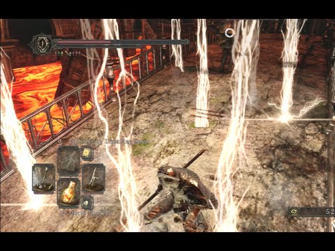 dark souls 2 splintering lightning spear showcase new miracle in