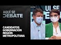 Aquí Se Debate Prime | Candidatos a gobernación Región Metropolitana: Karina Oliva y Claudio Orrego