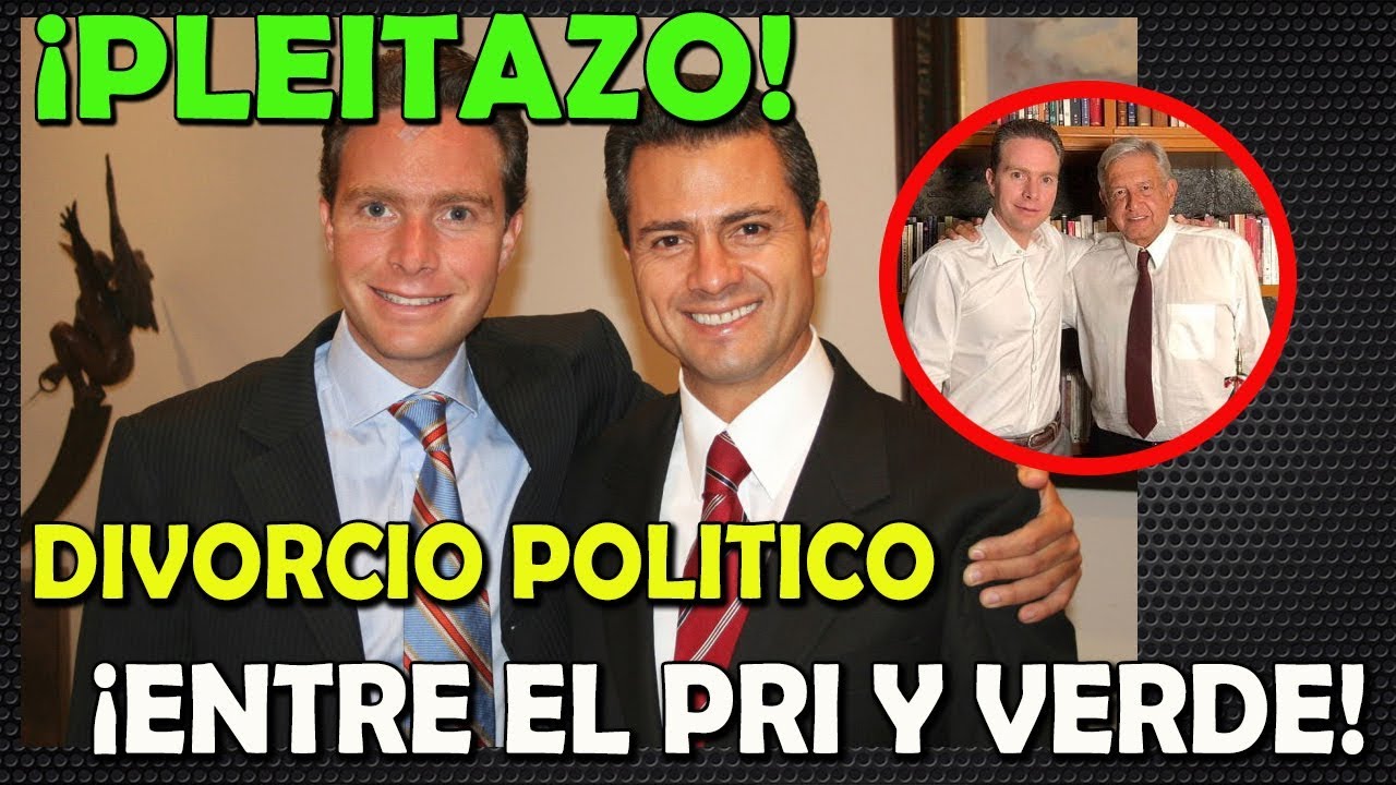 PLEITAZO ENTRE PEÑA NIETO Y MANUEL VELASCO, ROMPE VERDE CON EL PRI YouTube PLEITAZO ENTRE PEÑA NIETO Y MANUEL VELASCO, ROMPE VERDE CON EL PRI YouTube
