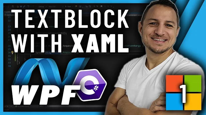 Show Text in WPF using TEXTBLOCK with XAML! Start using this now!