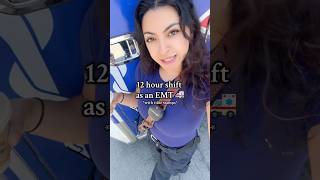 Day in the life of an EMT #ems #nremt #emtschool #emtstudent #paramedic #paramedicschool