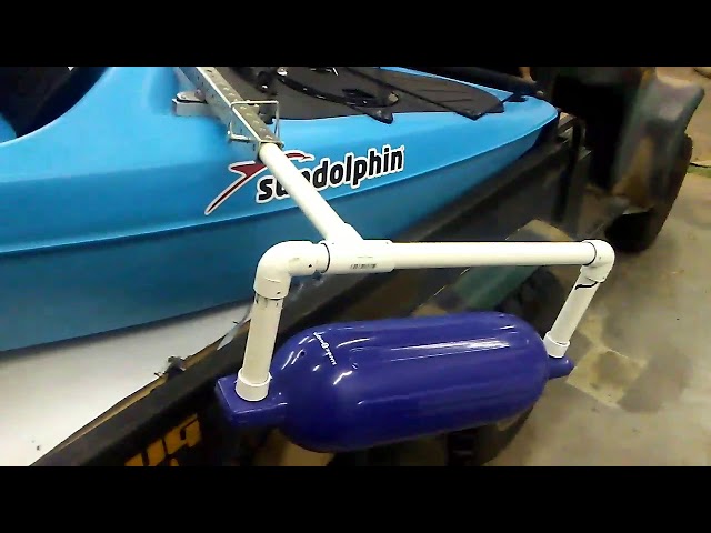 Homemade Kayak Outrigger Stabilizers 