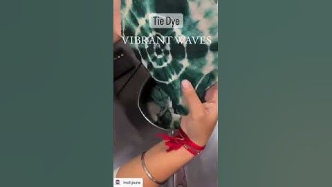 Textile Designing Courses || Tie - Dye Techniques || Learn to Create the Vibrant Waves