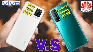 vivo V20 2021 VS Huawei Enjoy 20 SE | Full Comparison