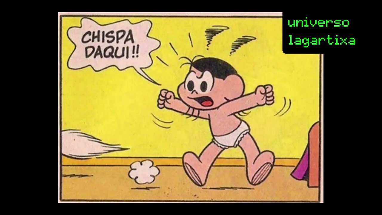 Magali e Mingau em: ataques felinos noturnos.