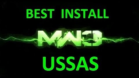 MW3 - Multiplayer Gameplay Best Class Setup - Modern Warfare 3 Best Gun Install (Shotgun Ussas)