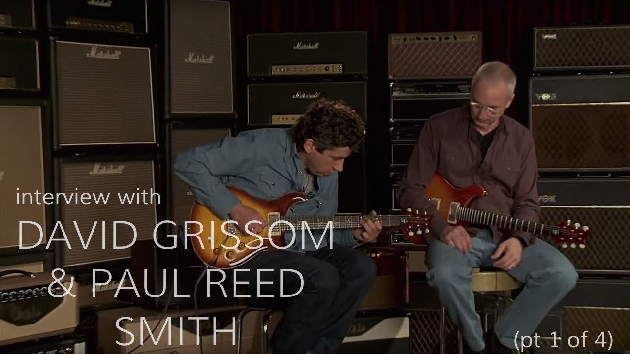 Paul Reed Smith of PRS Guitars and David Grissom discuss their working rela...