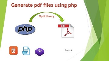 Generate pdf invoice in php using mpdf-4,