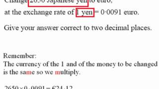 Currency Conversions 1