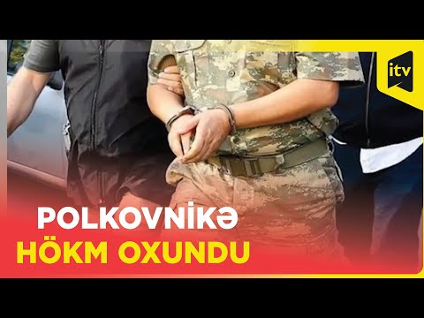 “Tərtər işi” ilə bağlı ittiham olunan polkovnik və digərlərinə hökm oxunub