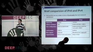 DeepSec 2011: Results of a Security Assessment of the Internet Protocol Version 6 (IPv6)