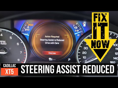 Cadillac XT5 Steering Assist Is Reduced / P0128 FIX (Thermostat Failure Guide)