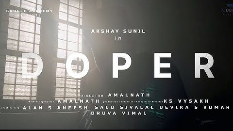 Doper | An anti drug Campaign | Google academy