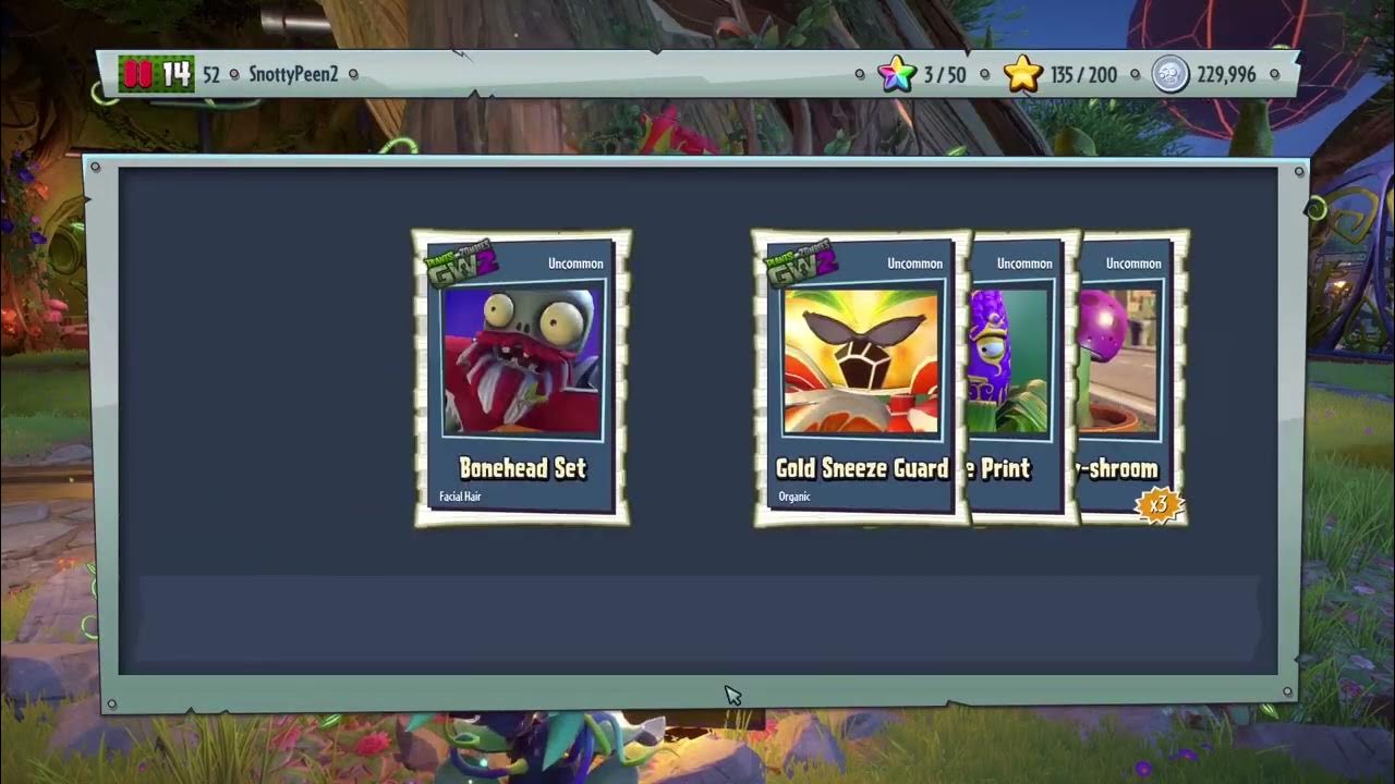 Opening Sticker Packs in PvZ GW2 Until I Get a Legendary Item Part 2