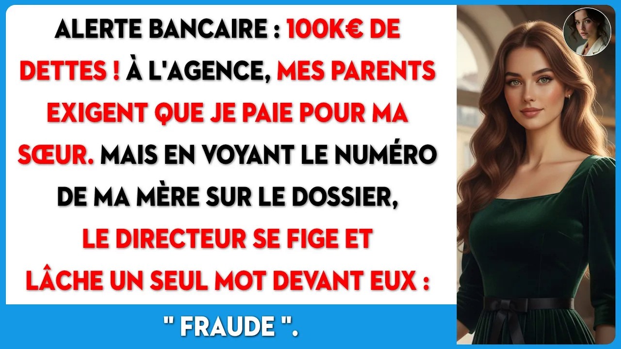 La vibration de mon téléphone a déchiré le silence à sept heures précises. C'était le directeur de ma banque. Sa voix tremblait : « Céline, il y a cent mille euros de dette sur une carte ouverte à...