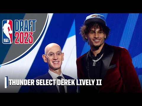 The Thunder select Dereck Lively II with No. 12 overall pick for the Dallas Mavericks | NBA Draft