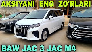 Tashkent Motors Navoiy Filali BAW JAC M4 JAC M3 Mikro Avtobuslar Tayyor Naqdga Бав Жак М3 Жак М4