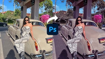 Plum Portrait Color Grading In Photoshop - 5 Min Tutorial ✅