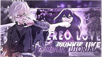 How To Make Thumbnail Like Pjunkie | Alight Motion Tutorial (Preset)