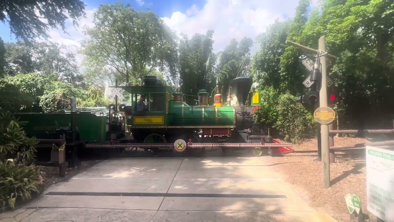 (New Bells) Busch Gardens Railroad Crossing #1 - Tampa, FL