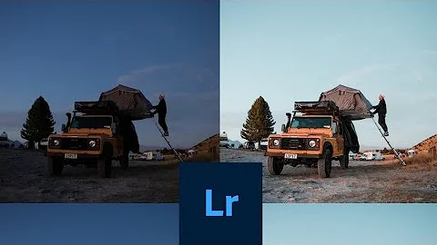 How to easily edit photos in lightroom // Johnny edlind - (2 minute tutorial)