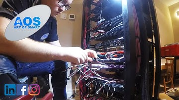 HARPENDEN Control4 Smart Home Takeover - RACK BUILD TIME-LAPSE!