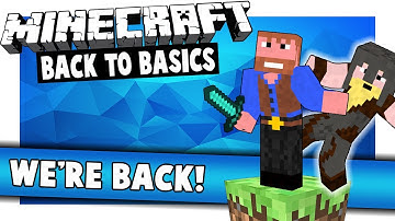 DUMB & DUMBER ARE BACK IN MINECRAFT! (Back to Basics | Ep.1)