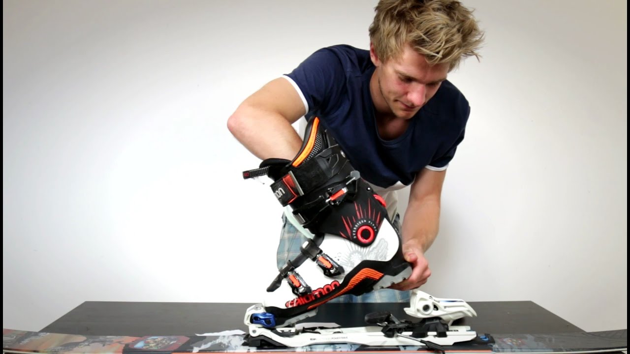 fitting ski boots to bindings