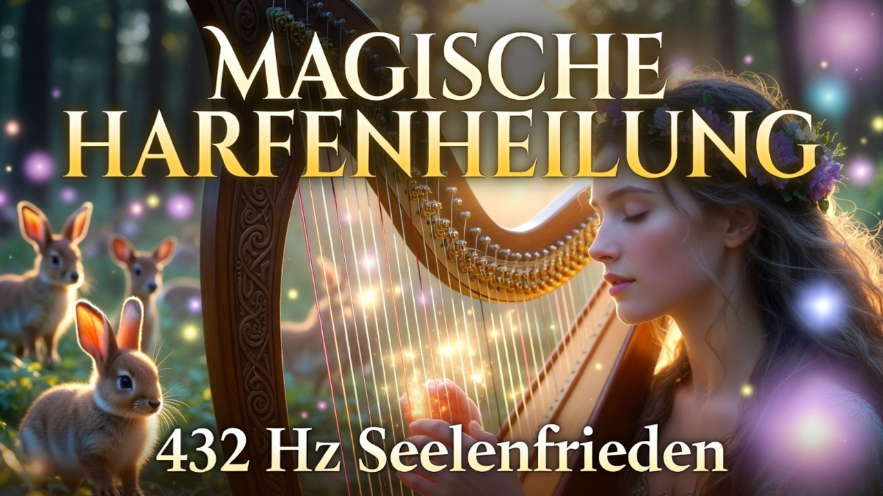432 Hz Keltische Magie: Harfen & Flöten für Seelenfrieden & Entspannung