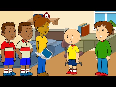 Caillou Misbehaves at Jason and Jeffery's House / Caillou Gets Grounded ...