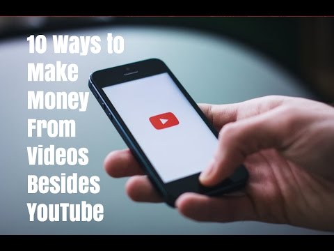 ways to make money besides youtube