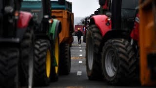 Blocages des agriculteurs : depuis Limoges, le convoi d'agriculteurs reprend la route pour Rungis