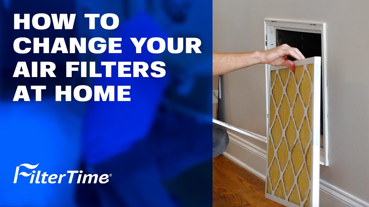How to Change Air Filters | FilterTime - YouTube - Having To Change Air Filter Every 2 Weeks