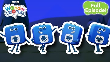 Step by Stepping Stone🪨➡️ | E11 S1 | Coding For Kids - Cartoon | Wonderblocks