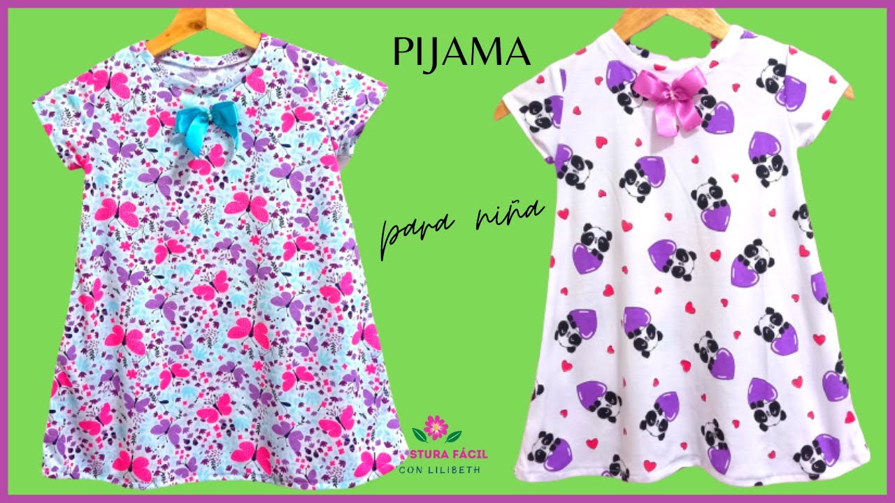 cumpleaños Compadecerse Deshabilitar ✅️🌼Como hacer pijamas para niña facil paso a paso ,baby frock, cutting and  stitching - YouTube