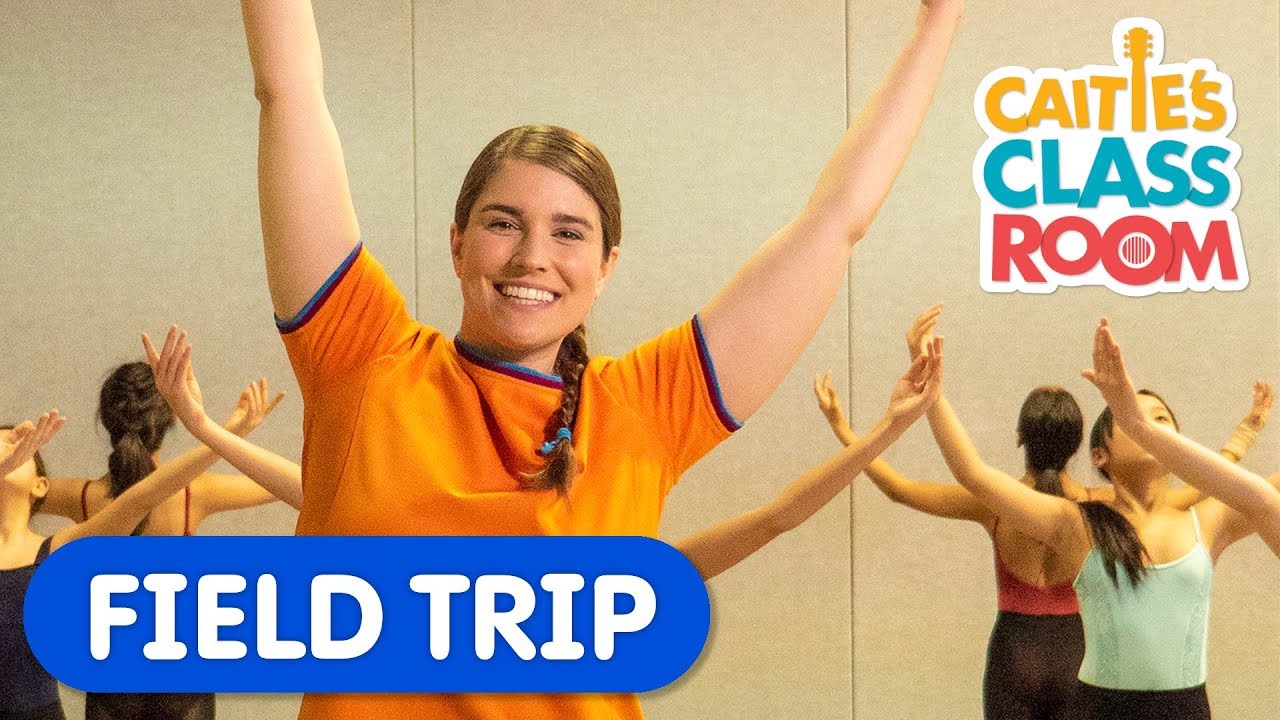 ⁣Visit A Dance Class With Caitie! | Caitie's Classroom Field Trip | Movement Video For Kids