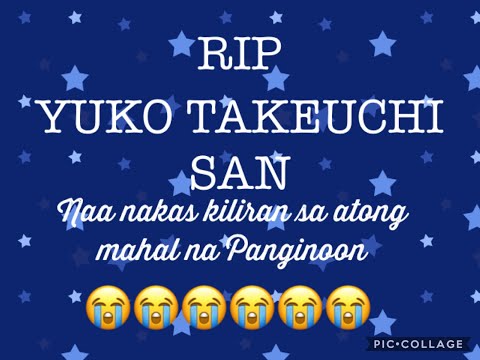 RIP takeuchi yuko san another sad news