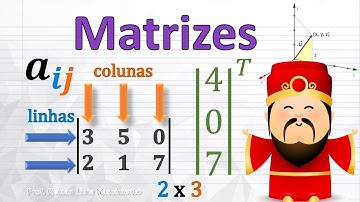 Tipos de Matrizes - Ordem de uma Matriz - Teoria e Exercício