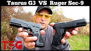 Taurus G3 VS Ruger Security 9 (Range Comparison) - TheFirearmGuy