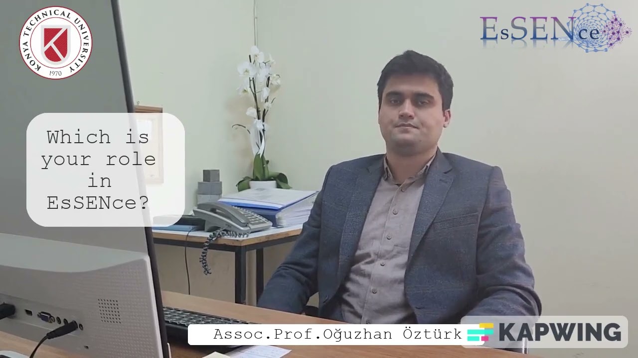 EsSENce Cost Action CA19118_ Mini interview of Assoc. Prof. Oğuzhan Öztürk