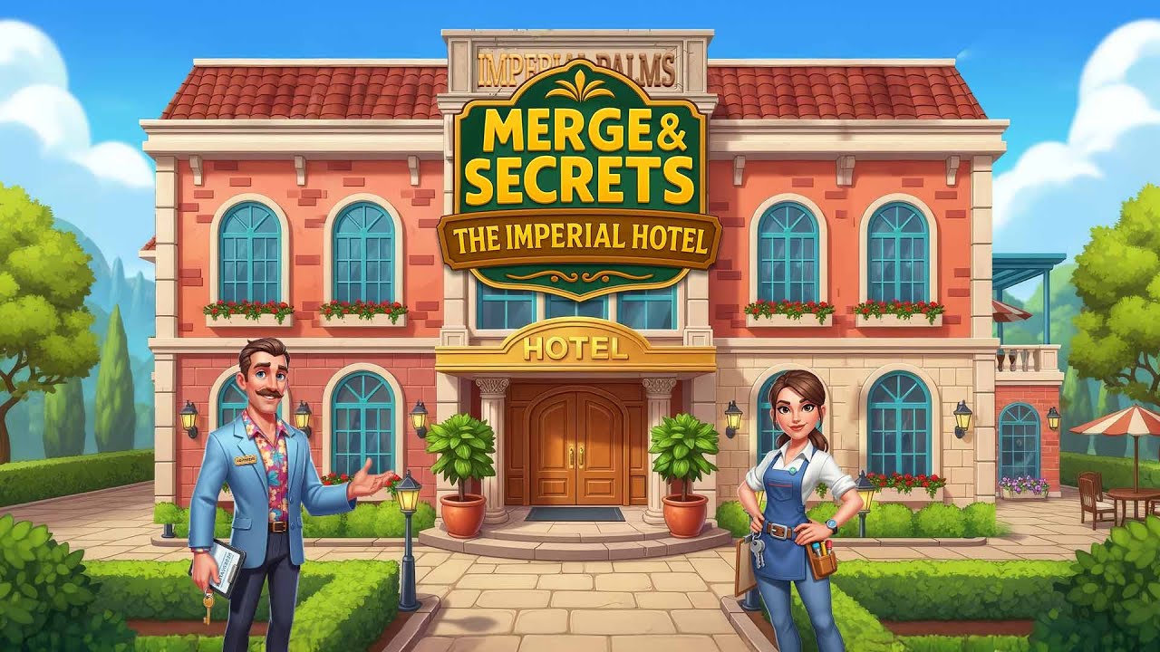 Merge and Secrets: The Imperial Hotel Game - GamePlay Walkthrough