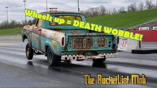 EP32 Test and Tune at Dragway 42 and A DEATH WOBBLE