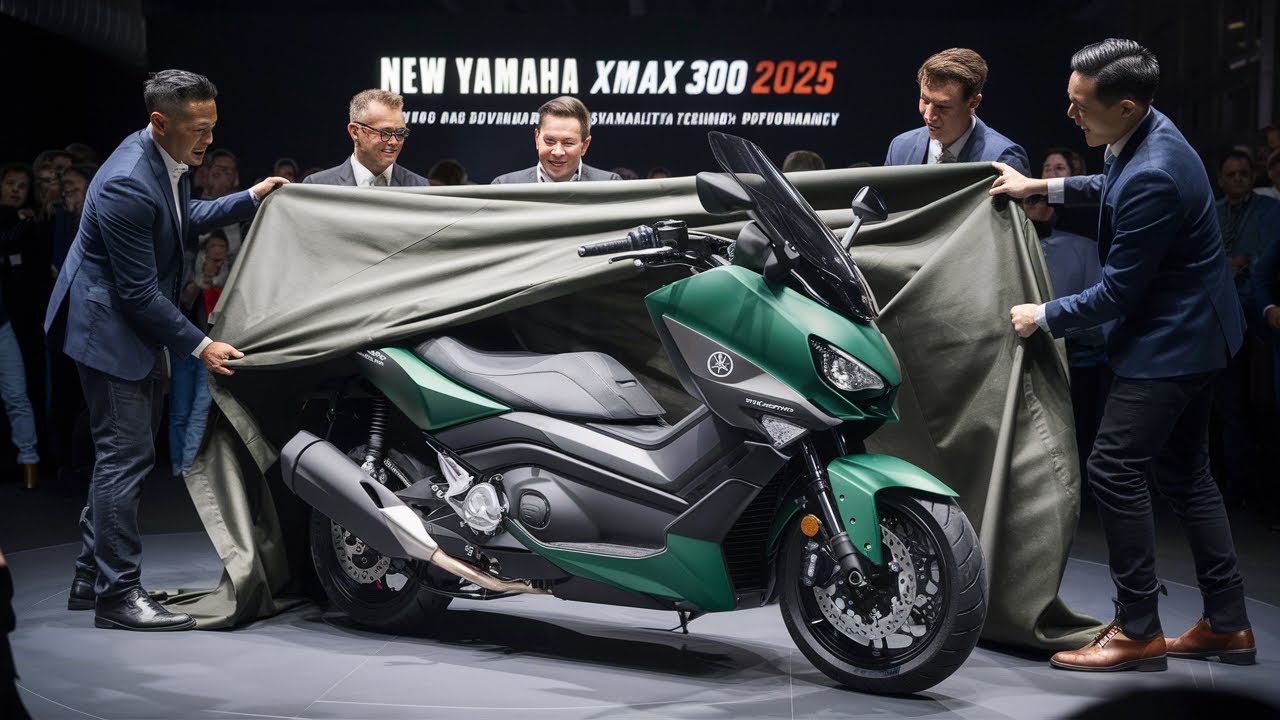Unveiling the 2025 Yamaha XMAX 300: A Scooter Like No Other - YouTube