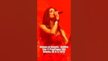 Visions of Atlantis Hellfire Live at Progpower USA 2025 #visionsofatlantis #livemusic #concert